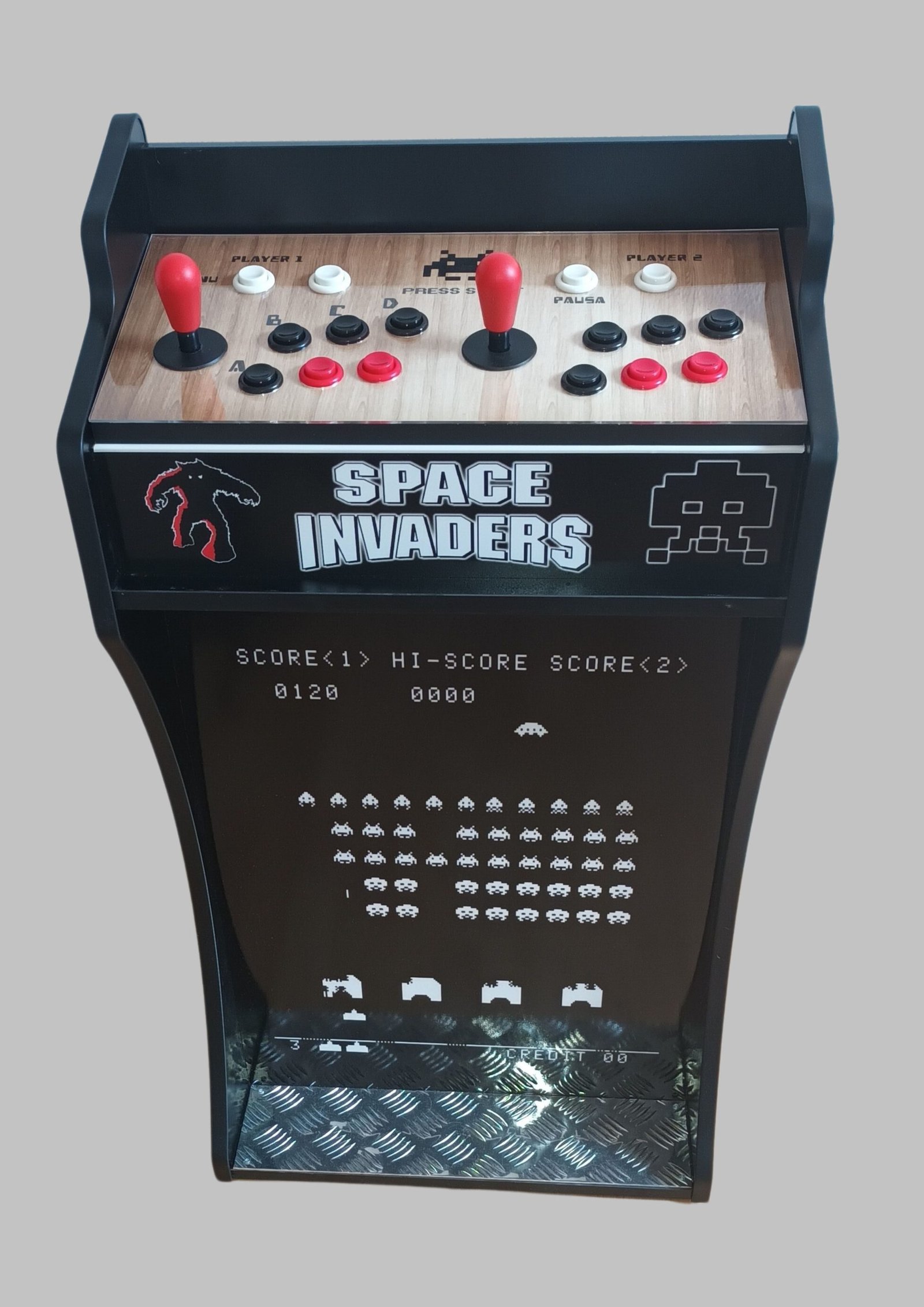 Máquina arcade small : Patrystation Pedestal Modelo Ludum 5.000 Juegos