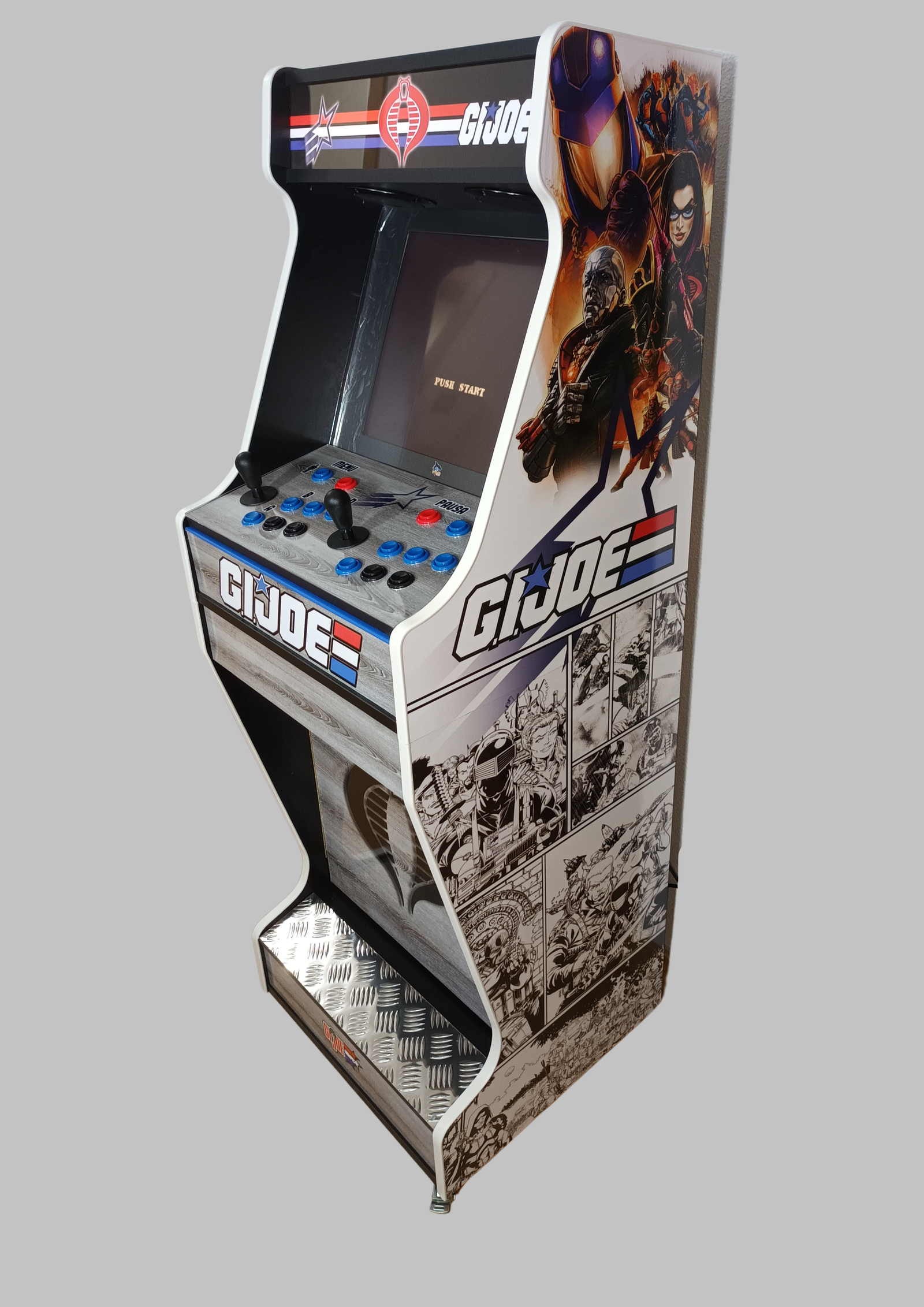 Patrystation Arcade Modelo Vexillum 2 Piezas 5.000 Juegos